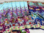 Digital Print Katan Sarees