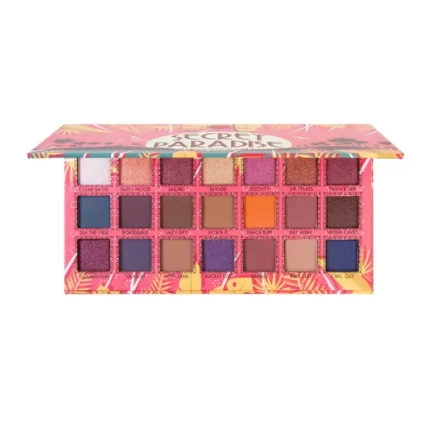 J.Cat Take Me Away 21 Eyeshadow Palette Secret Paradise