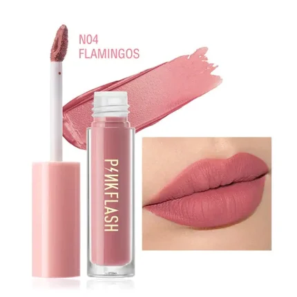 PINKFLASH Melting Matte Waterproof Lipcream – N04 Flamingos (PF-L01)