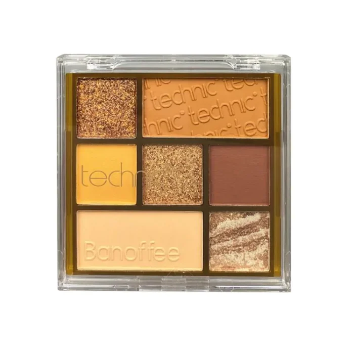 Technic Pressed Pigment Palette Banoffee