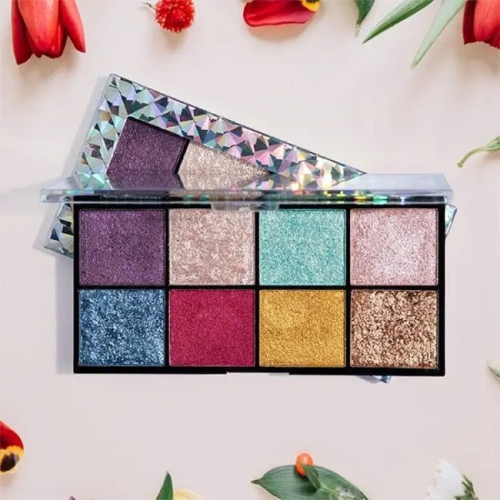 Pigment Eyeshadow Palette, 8 Color Eyeshadow Palette